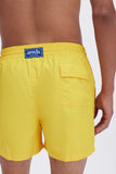 Yelllow Swim Shorts Plain Color